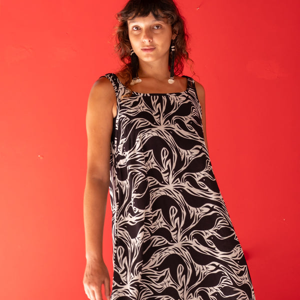 Vestido Regatinha Miriãporã | Coleção HORI - Daiara Tukano