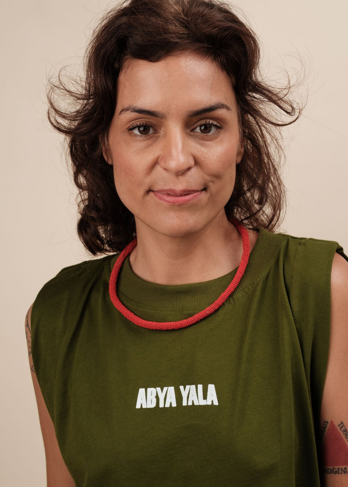 Colar Coral de Miçangas | Kayapó