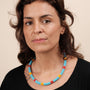 Colar Coral de Miçangas | Kayapó