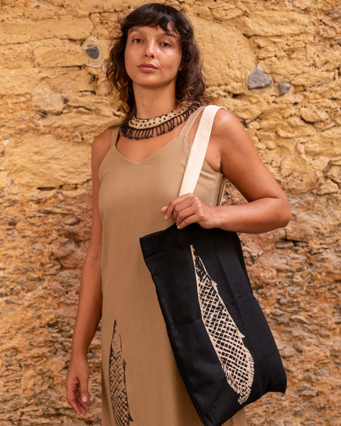 ECOBAG PIRARUCU PRETA | NALIMO