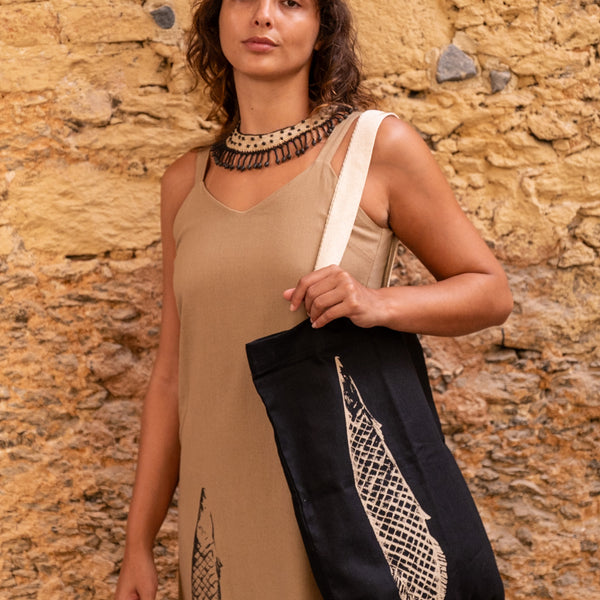 ECOBAG PIRARUCU PRETA | NALIMO