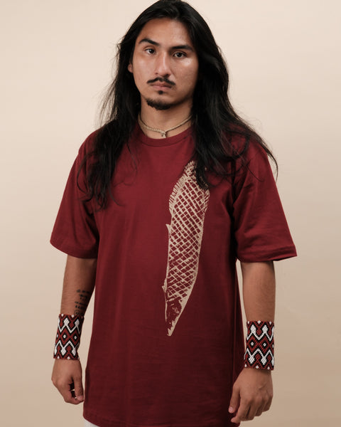 CAMISA MALHA PIRARUCU - VINHO | NALIMO