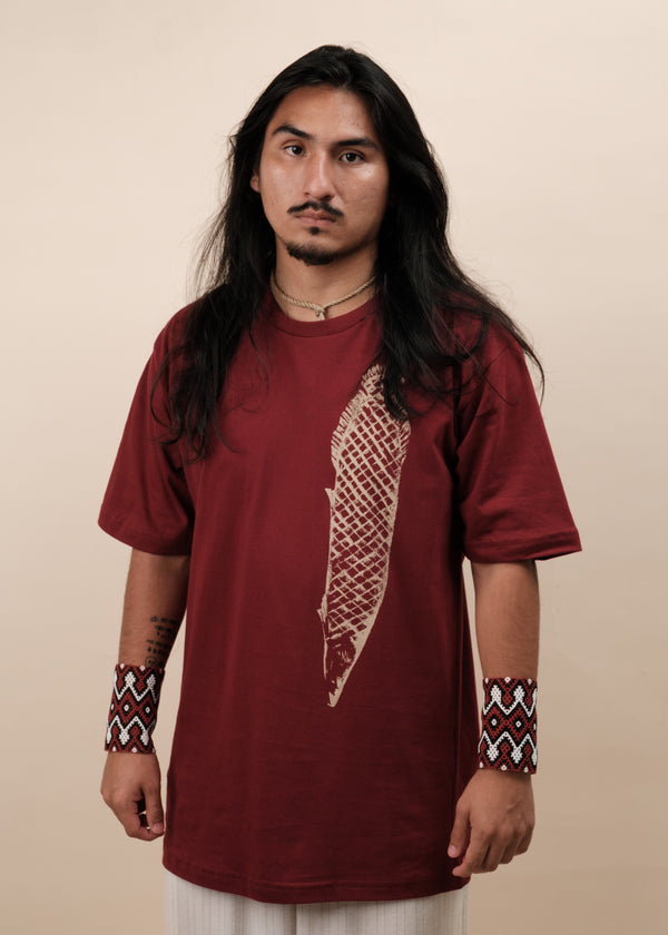 CAMISA MALHA PIRARUCU - VINHO | NALIMO