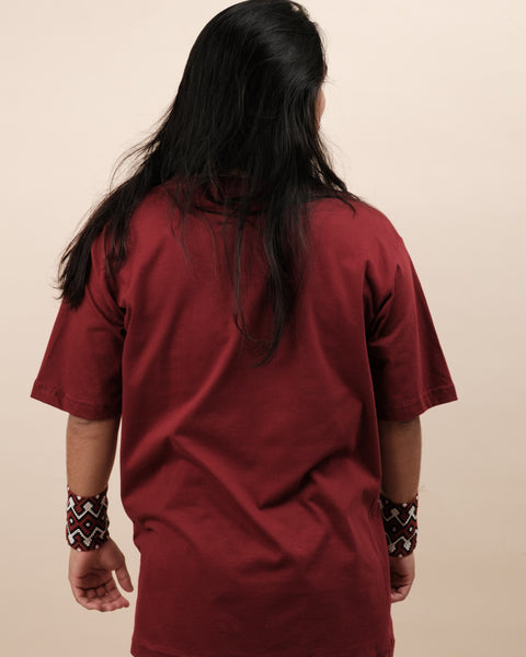 CAMISA MALHA PIRARUCU - VINHO | NALIMO