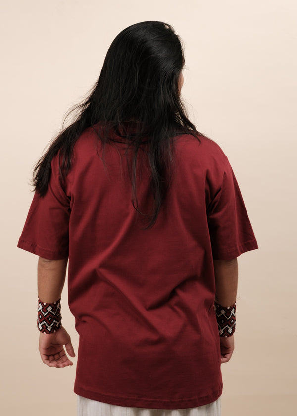CAMISA MALHA PIRARUCU - VINHO | NALIMO