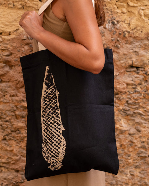 ECOBAG PIRARUCU PRETA | NALIMO