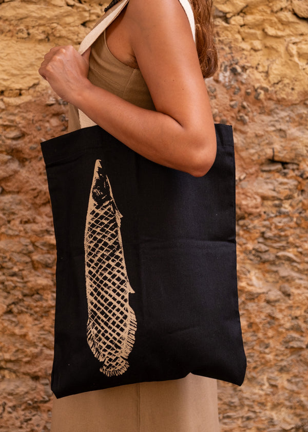 ECOBAG PIRARUCU PRETA | NALIMO