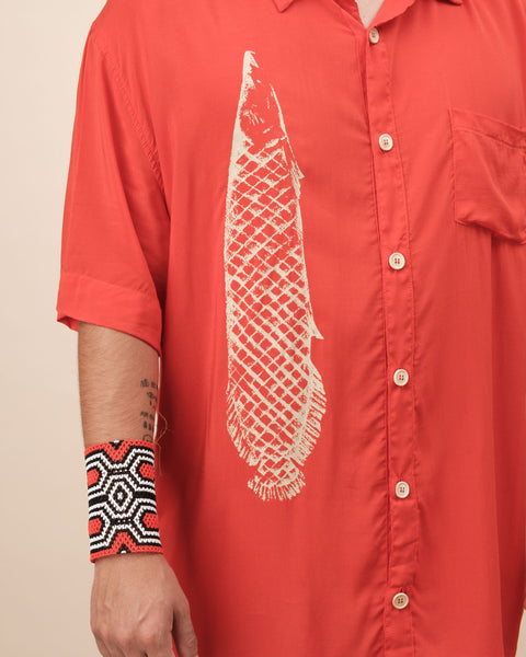 CAMISA DE BOTÃO PIRARUCU | NALIMO
