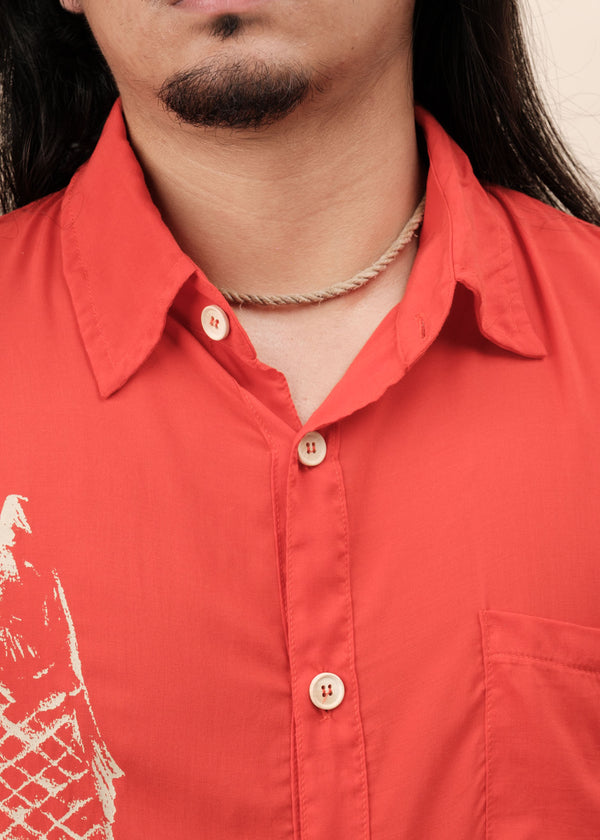 CAMISA DE BOTÃO PIRARUCU | NALIMO