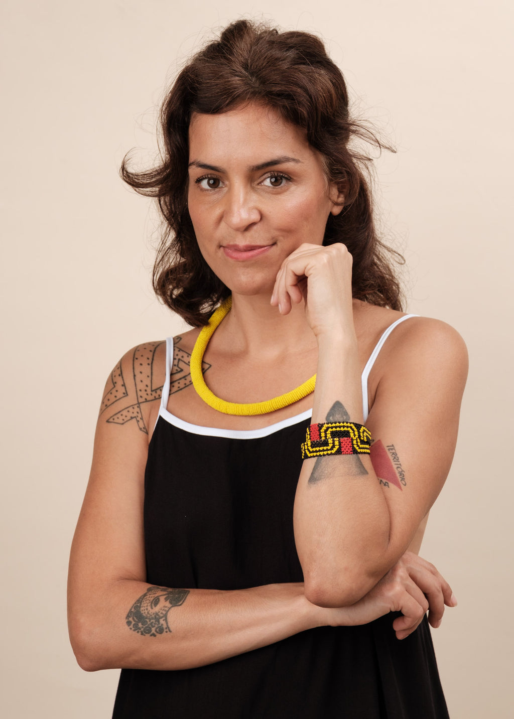Pulseira Waurá - Joia Indígena