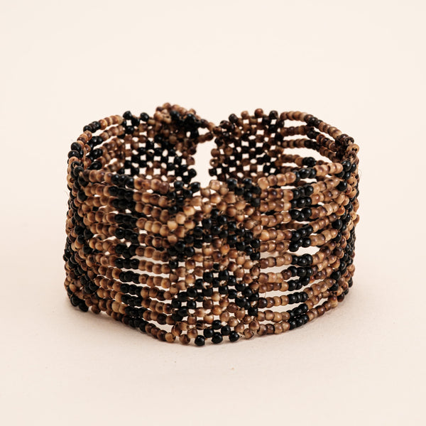 Pulseira indígena de sementes | Kraho