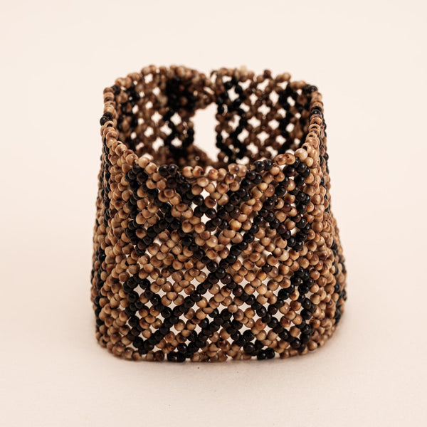 Pulseira indígena de sementes | Krahô