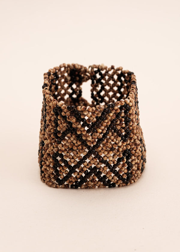 Pulseira indígena de sementes | Krahô