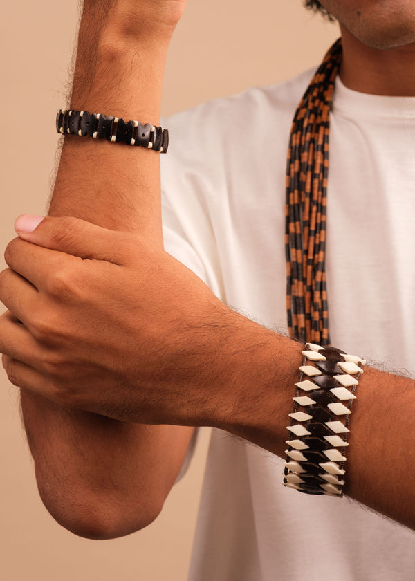 Pulseira indígena de Tucum | Suruí