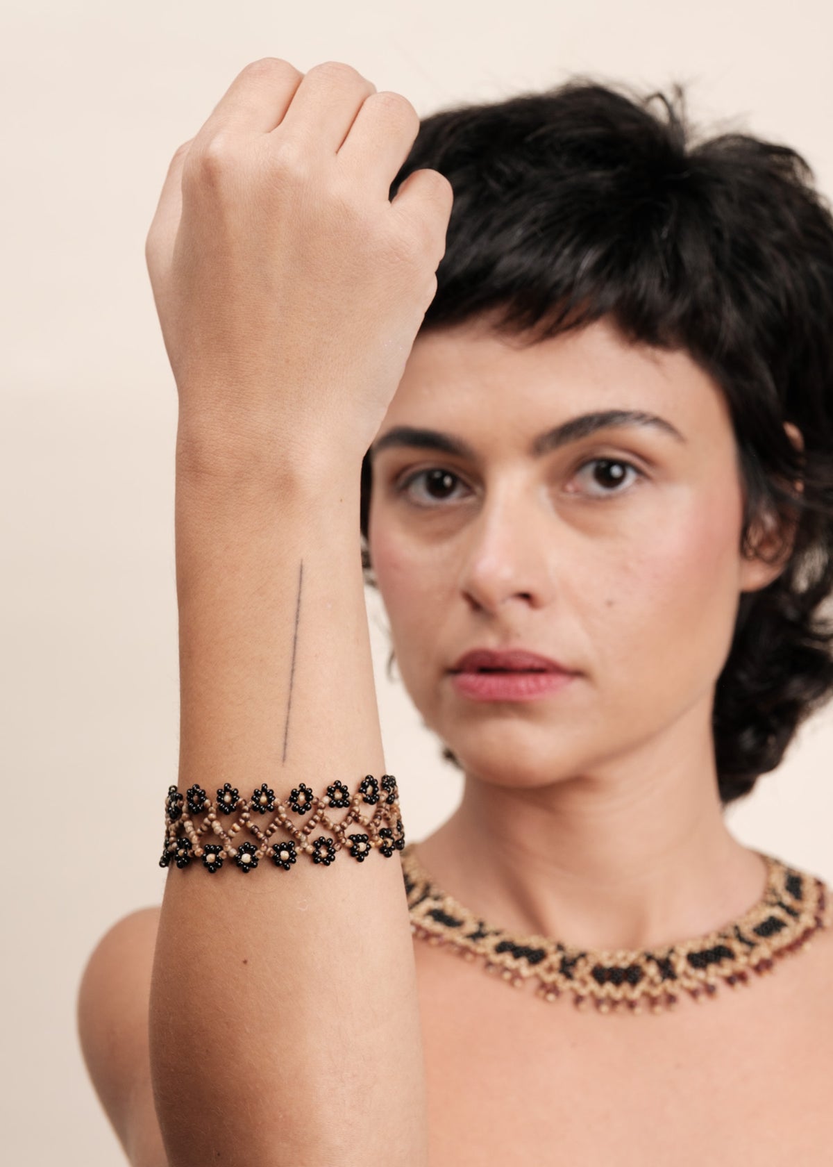 Pulseira indígena de sementes | Krahô