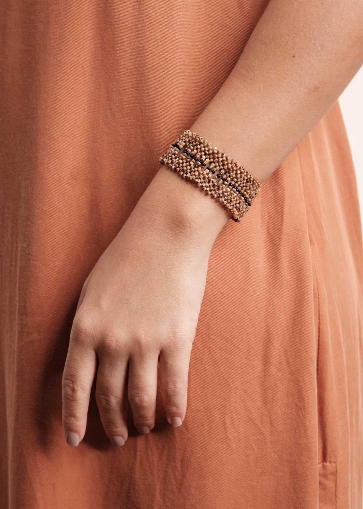 Pulseira indígena de sementes | Krahô