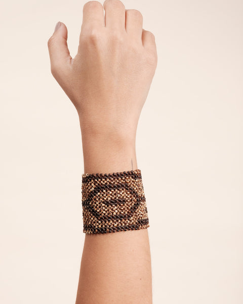 Pulseira indígena de sementes | Krahô