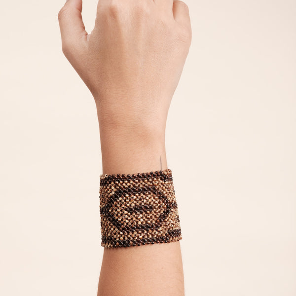 Pulseira indígena de sementes | Krahô
