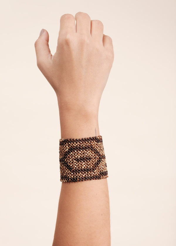 Pulseira indígena de sementes | Krahô