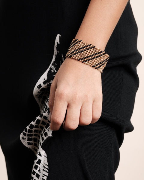 Pulseira indígena de sementes | Kraho