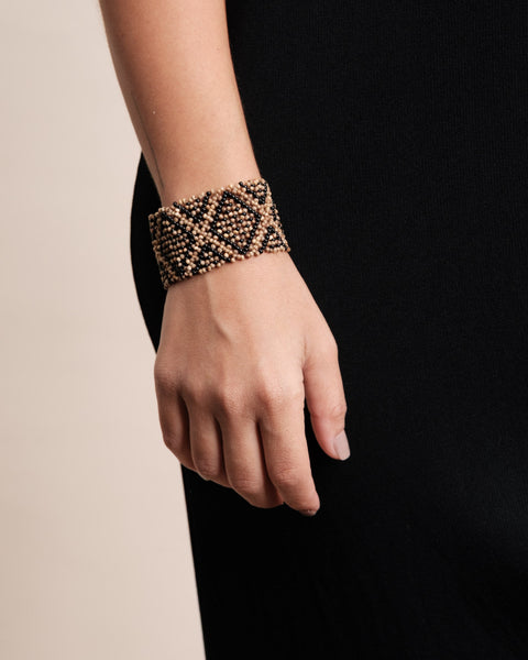 Pulseira indígena de sementes | Krahô