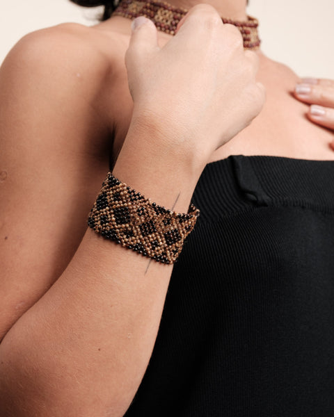 Pulseira indígena de sementes | Krahô