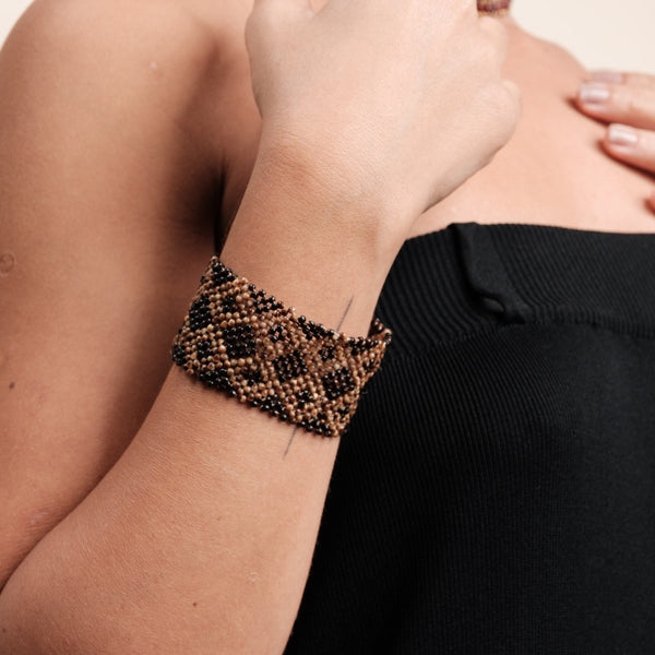 Pulseira indígena de sementes | Krahô
