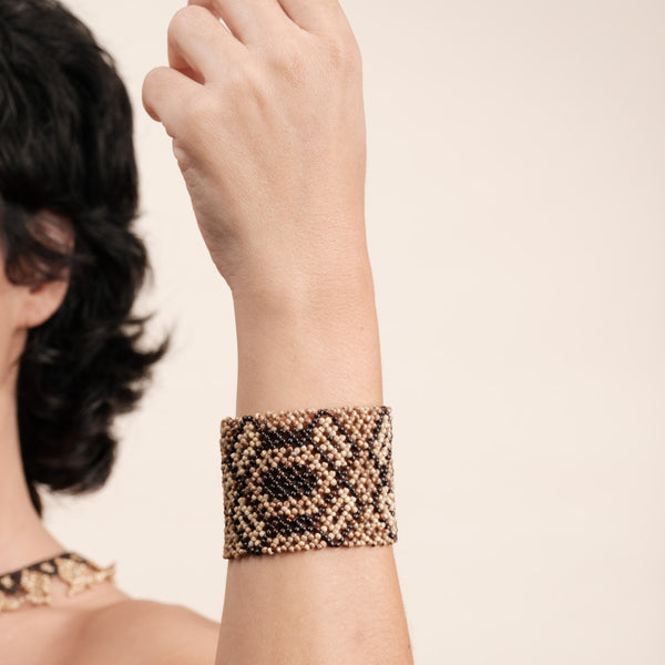 Pulseira indígena de sementes | Krahô