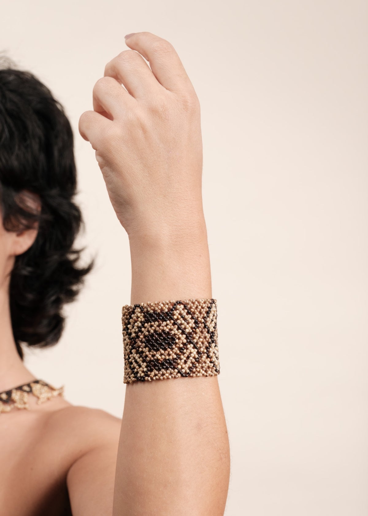 Pulseira indígena de sementes | Krahô