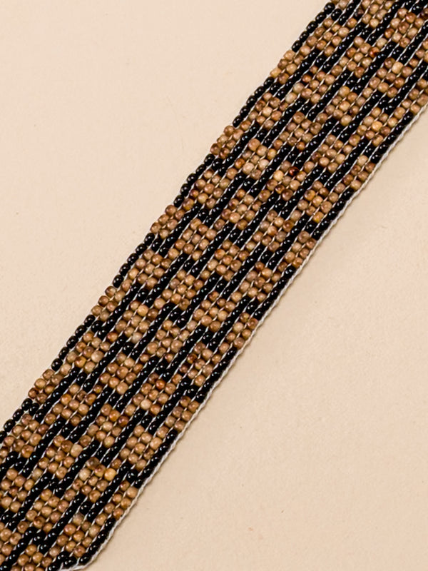 Pulseira de Miçangas e Sementes | Gavião