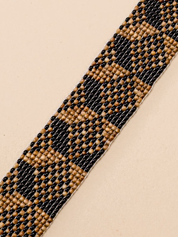 Pulseira de Miçangas e Sementes | Gavião