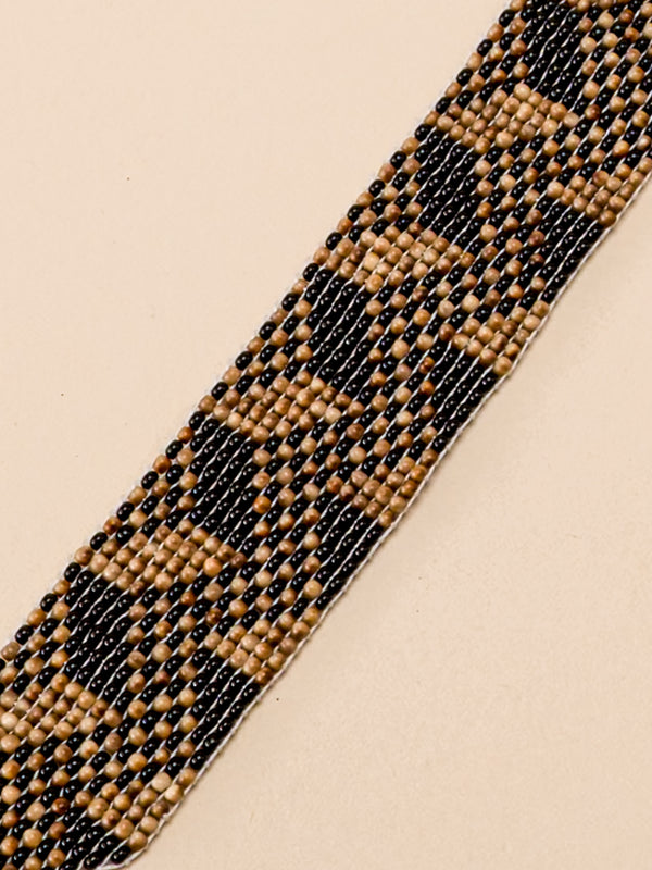 Pulseira de Miçangas e Sementes | Gavião
