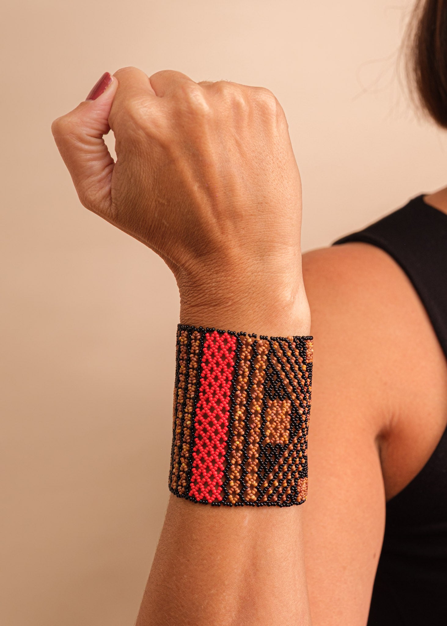 Pulseira Waurá - Joia Indígena | Tucum Brasil