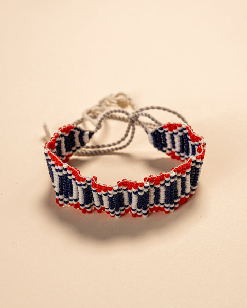 Pulseira tear de Miçangas | Kayapó