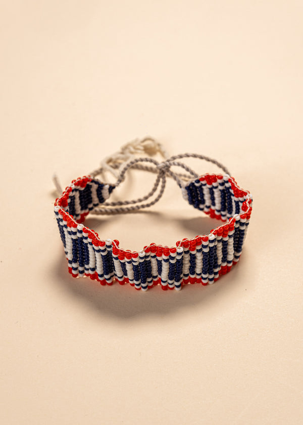 Pulseira tear de Miçangas | Kayapó