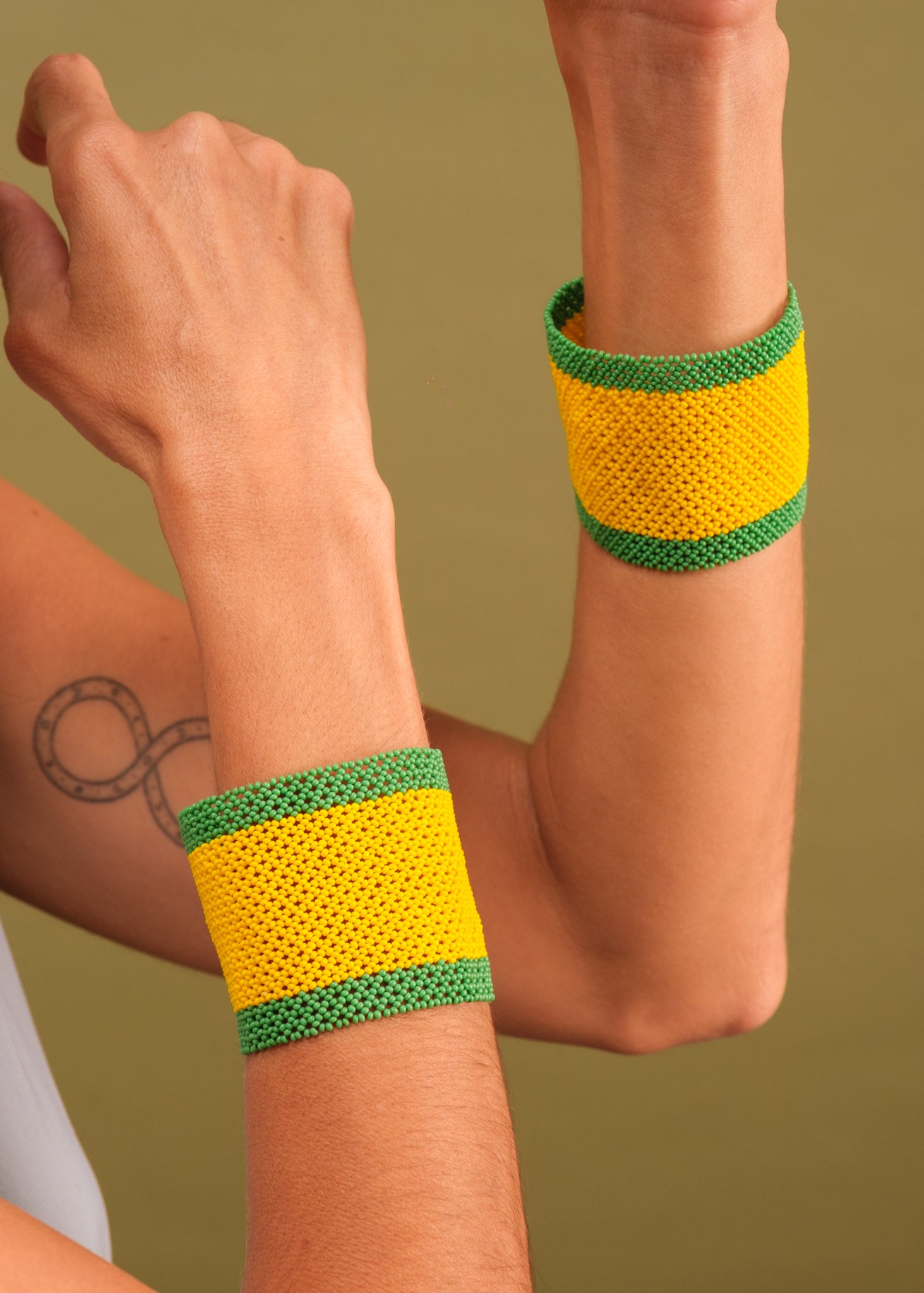 Pulseira Waurá - Joia Indígena | Tucum Brasil