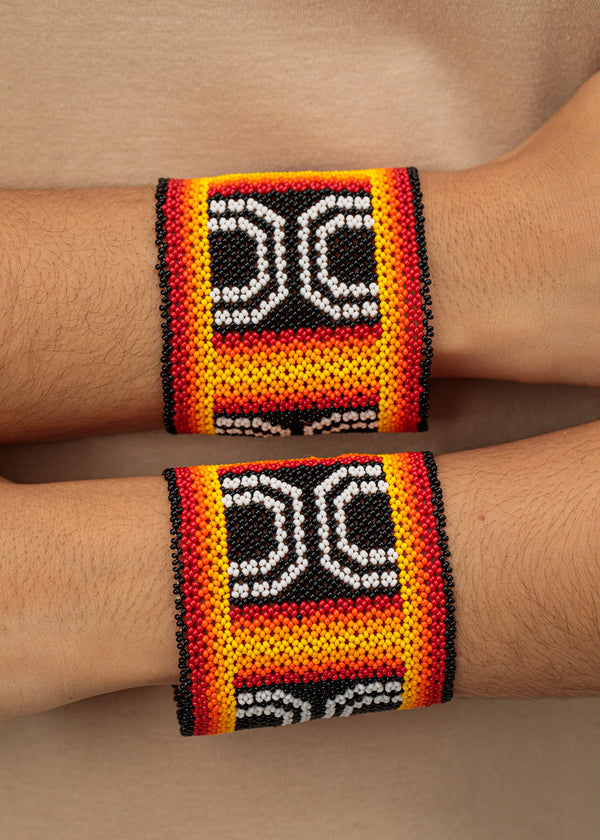Pulseira Waurá - Joia Indígena | Tucum Brasil