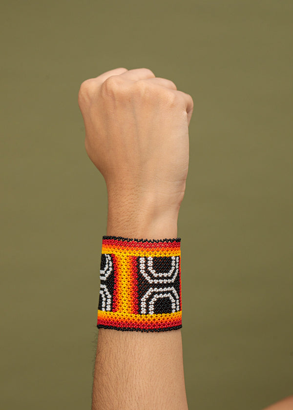 Pulseira Waurá - Joia Indígena | Tucum Brasil