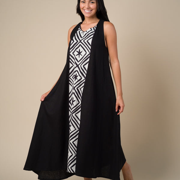 Vestido Evasê | Coleção HORI - Daiara Tukano