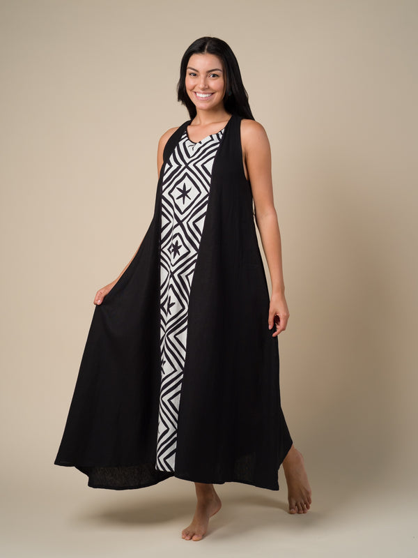 Vestido Evasê | Coleção HORI - Daiara Tukano