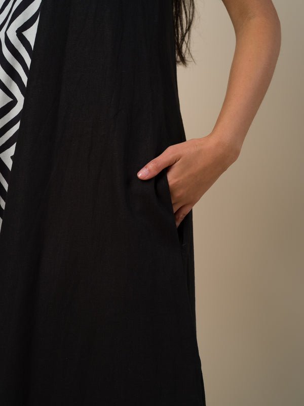 Vestido Evasê | Coleção HORI - Daiara Tukano