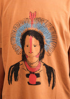 Camiseta Cacique - Arte indígena Kayapó | Tucum Brasil
