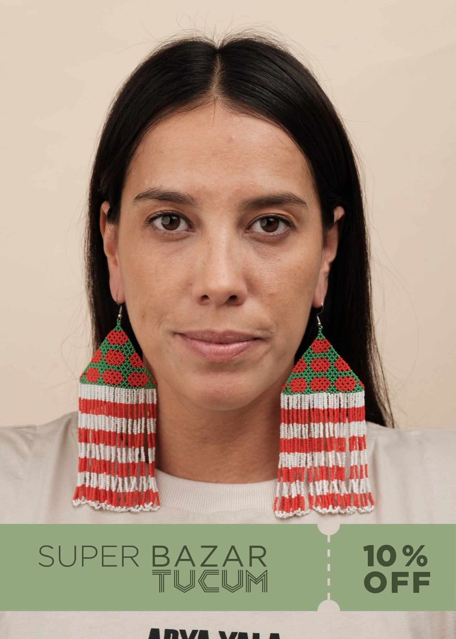 Brincos Kayapó - Joia Indígena Imagem principal do produto