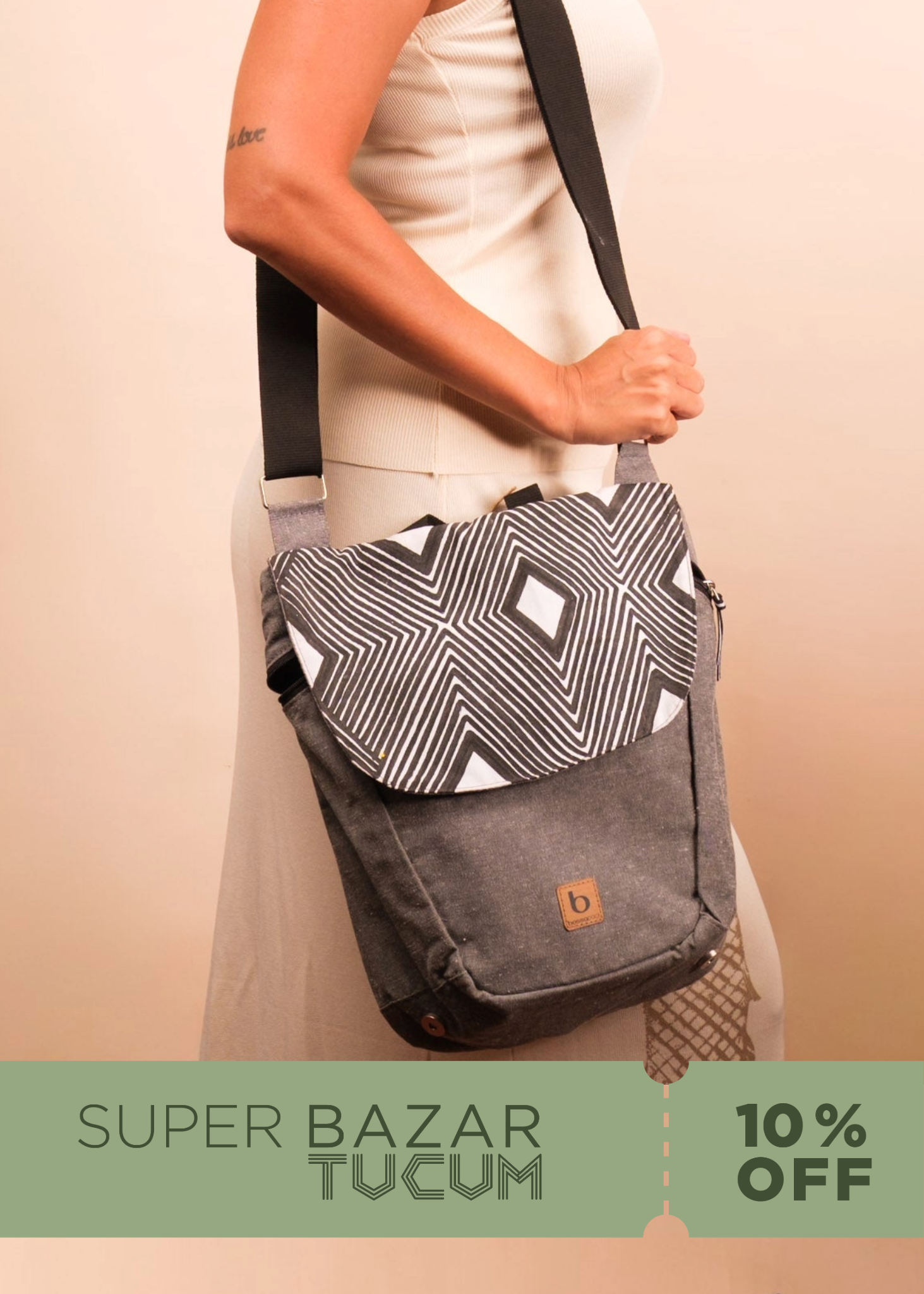 Mochila Du Kayapó | Bossapack Imagem principal do produto