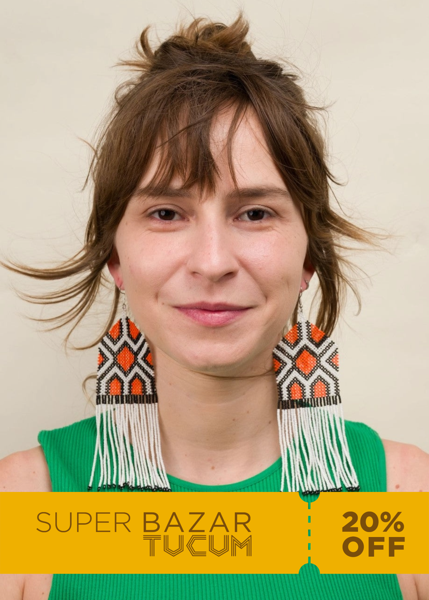 Brincos Kayapó - Joia indígena