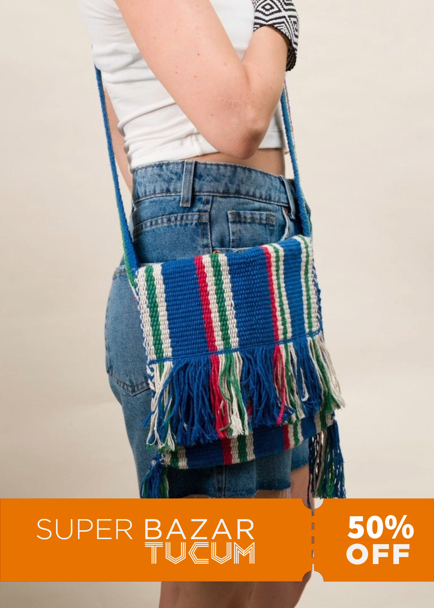 Bolsa de Tecelagem Guajajara - Arte Indígena