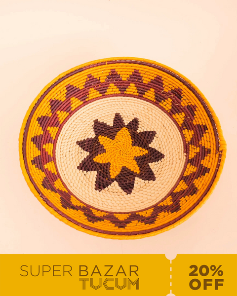 Cesto fruteira Tramas e Cores | Tucum Brasil