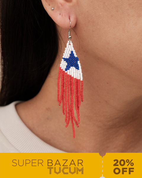 Brincos Warao - Joia Indígena | Tucum Brasil