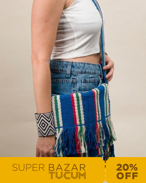 Bolsa de Tecelagem Guajajara - Arte Indígena | Tucum Brasil