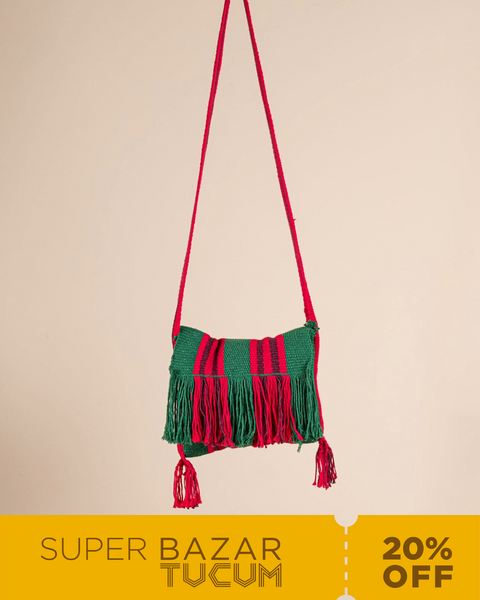 Bolsa de Tecelagem Guajajara - Arte Indígena | Tucum Brasil